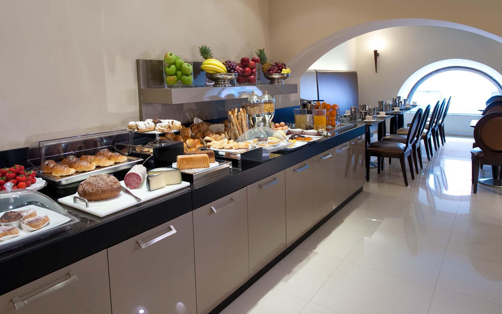 C-Hotels Fiume Roma Nhà hàng bức ảnh